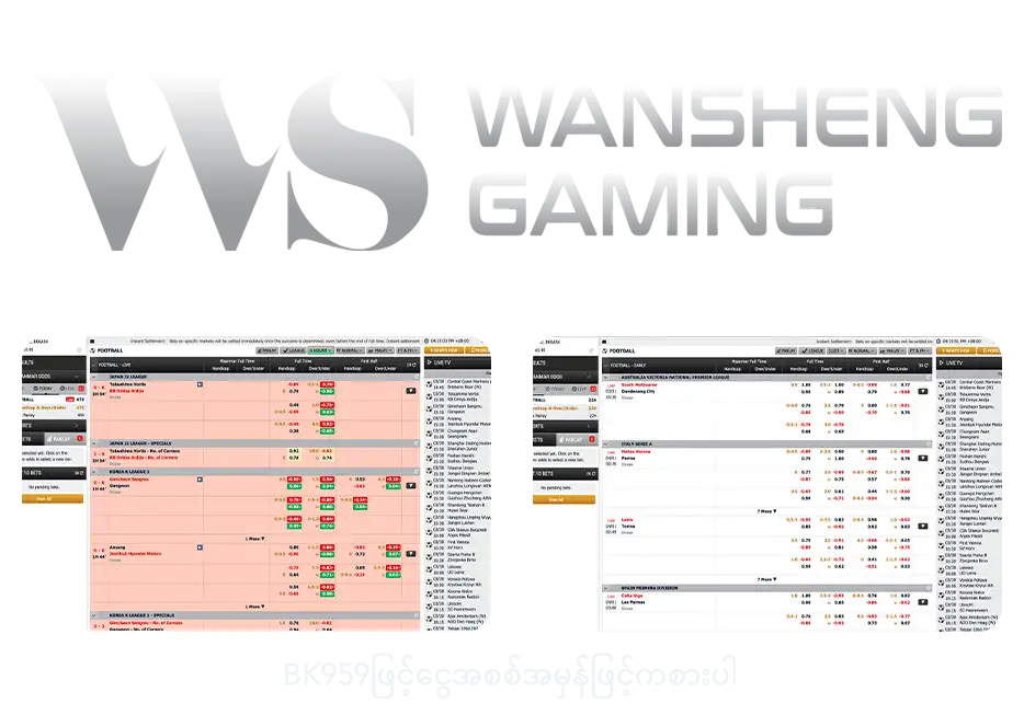 ws gaming sports betting gameplay