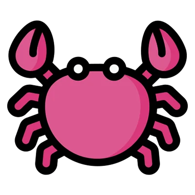 icon crab